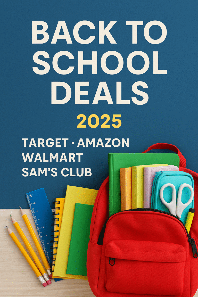 Our Village’s Back to School Deals 2025
